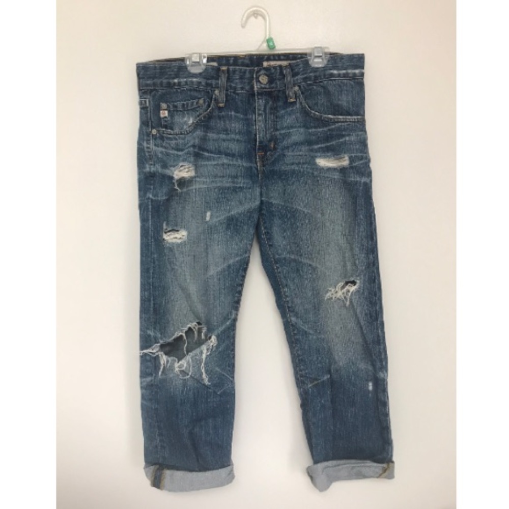 Adriano Goldschied Boyfriend Cropped Jeans